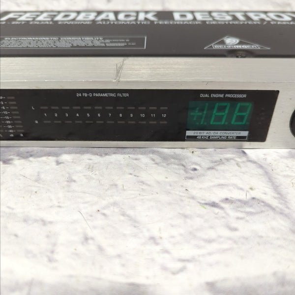 Behringer DSP1100P Feedback Destroyer Pro - Evolution Music