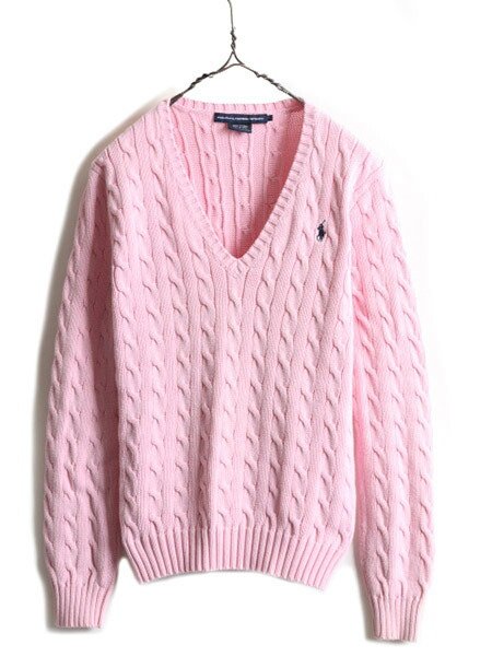 楽天市場】□ ラルフローレン コットン ケーブル ニット セーター