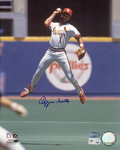 楽天市場】オジー・スミス / Ozzie Smith 直筆サイン 8x10フォト Jump