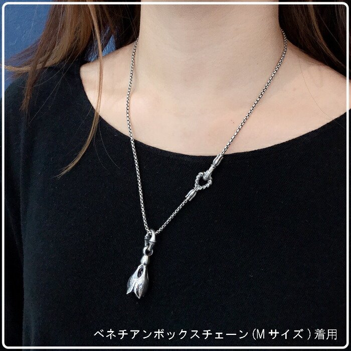 楽天市場】【LONE ONES ロンワンズ】Rounded Venetian Box Chain(M