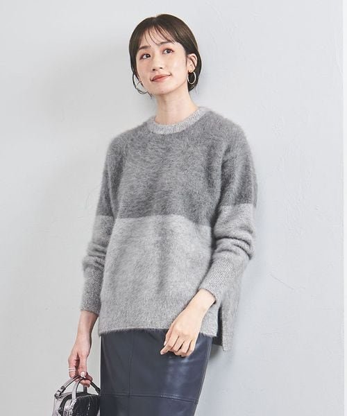 フォックスカシミヤ クルーネック ニット 24FW