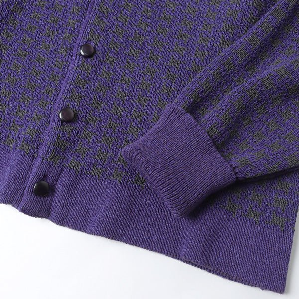 V Neck Cardigan - Houndstooth (MR322) | NEEDLES / トップス