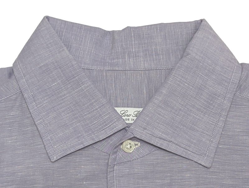 Loro Piana Shirt M Spread Collar Linen/Cotton – eHABERDASHER