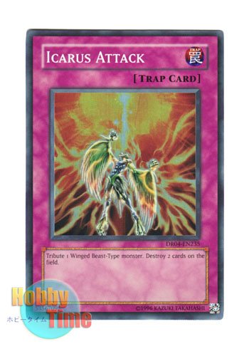 英語版 DR04-EN235 Icarus Attack ゴッドバードアタック (スーパーレア)