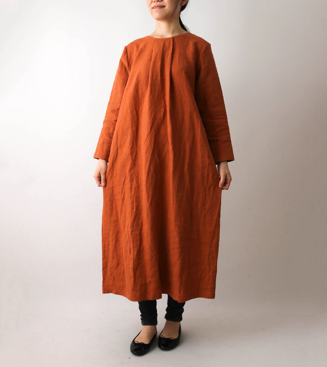 ナチュラルソフト加工 フレンチリネン 広幅タイプ Dorothee [M便 1/4