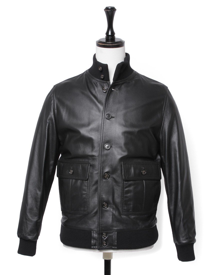 ナッパレザーブルゾン【VALSTARINO（LINED）/REGULAR FIT】｜VALSTAR