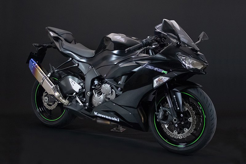 トリックスター / ZX-6R(19-22) 政府認証スリップオンマフラーIKAZUCHI