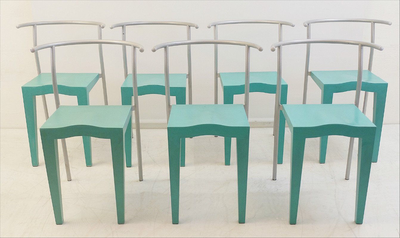 x7 Kartell Dr. Glob Modern Chairs by Philippe Starck - Chair - Via