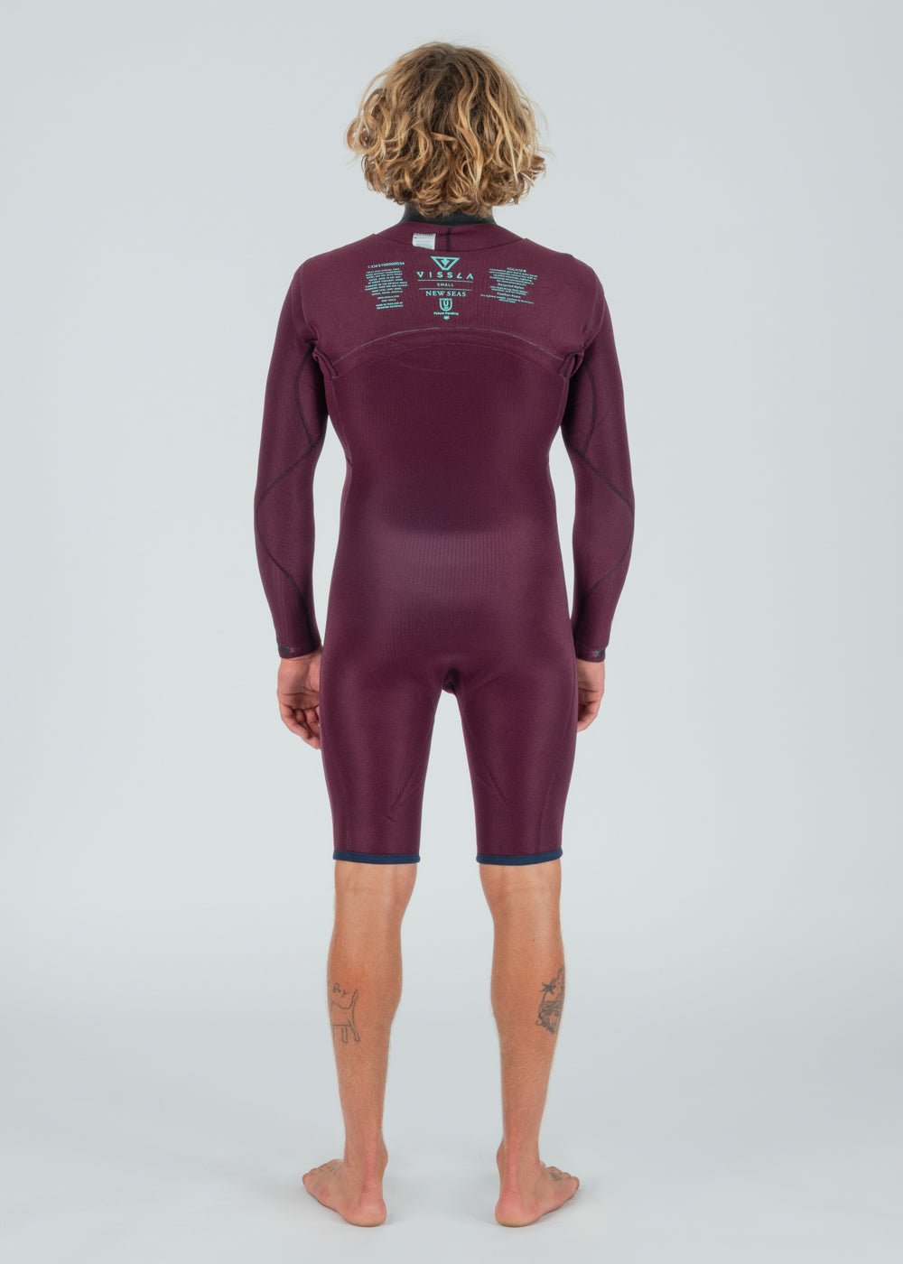 New Seas 2/2mm Long Sleeve Spring U-Zip Wetsuit | Vissla