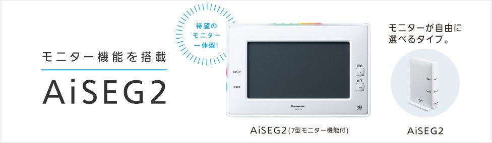 AiSEG2ラインアップ | IoT/HEMS | Panasonic