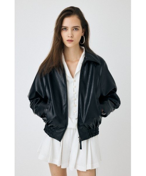 MOUSSY（マウジー） ブルゾン アウター 「25年AW新作」F/LEATHER