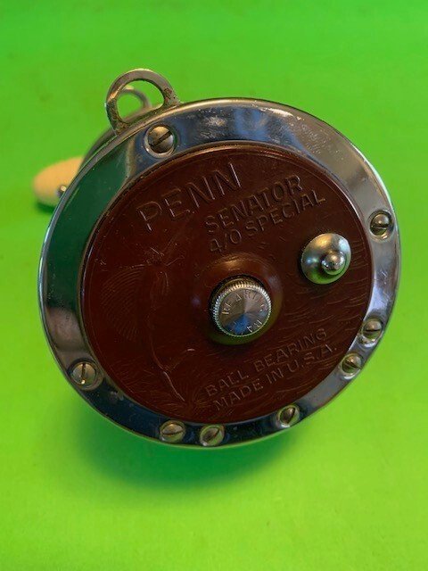 VINTAGE CUSTOM PENN SPECIAL SENATOR 113HLW 4/0 FISHING REEL NEWELL