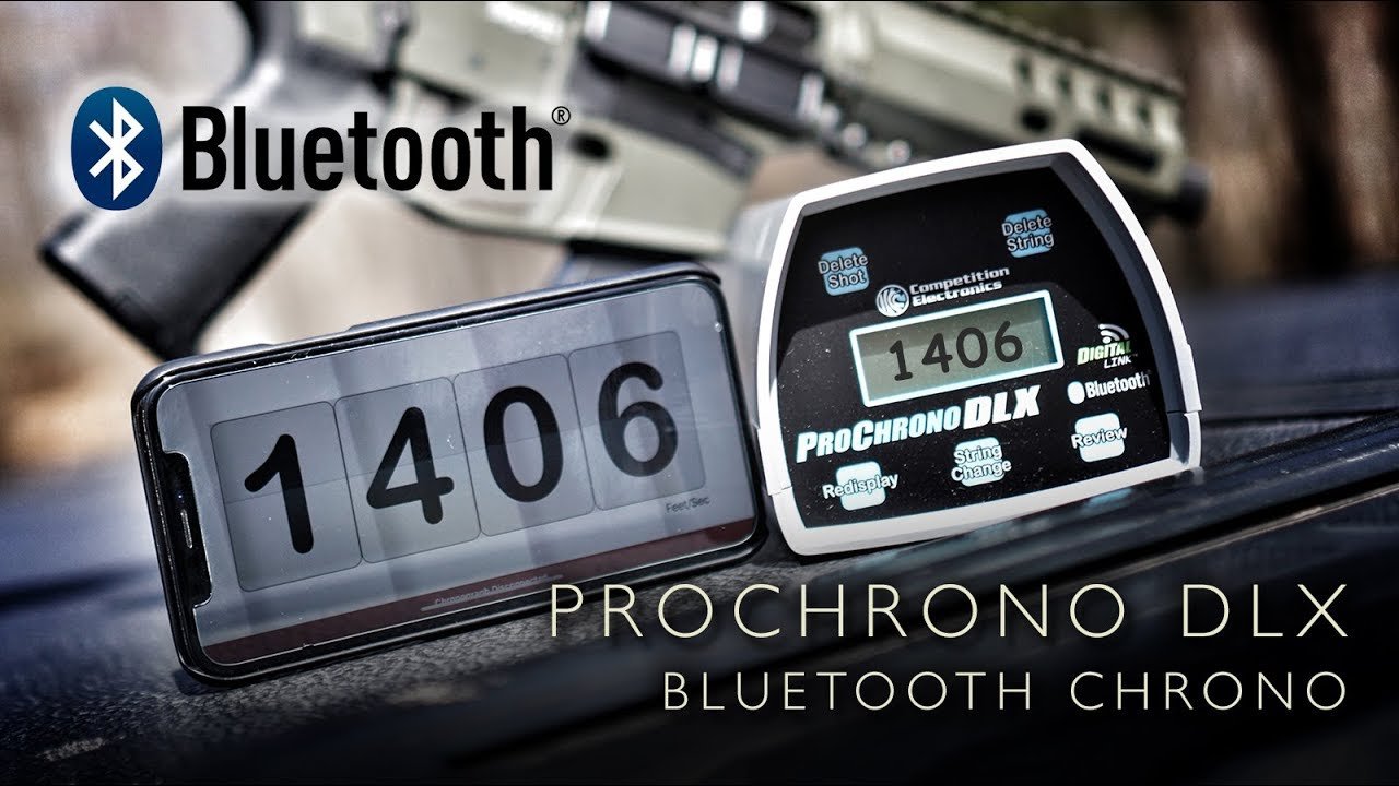 Smartphone Chronograph - ProChrono DLX - YouTube