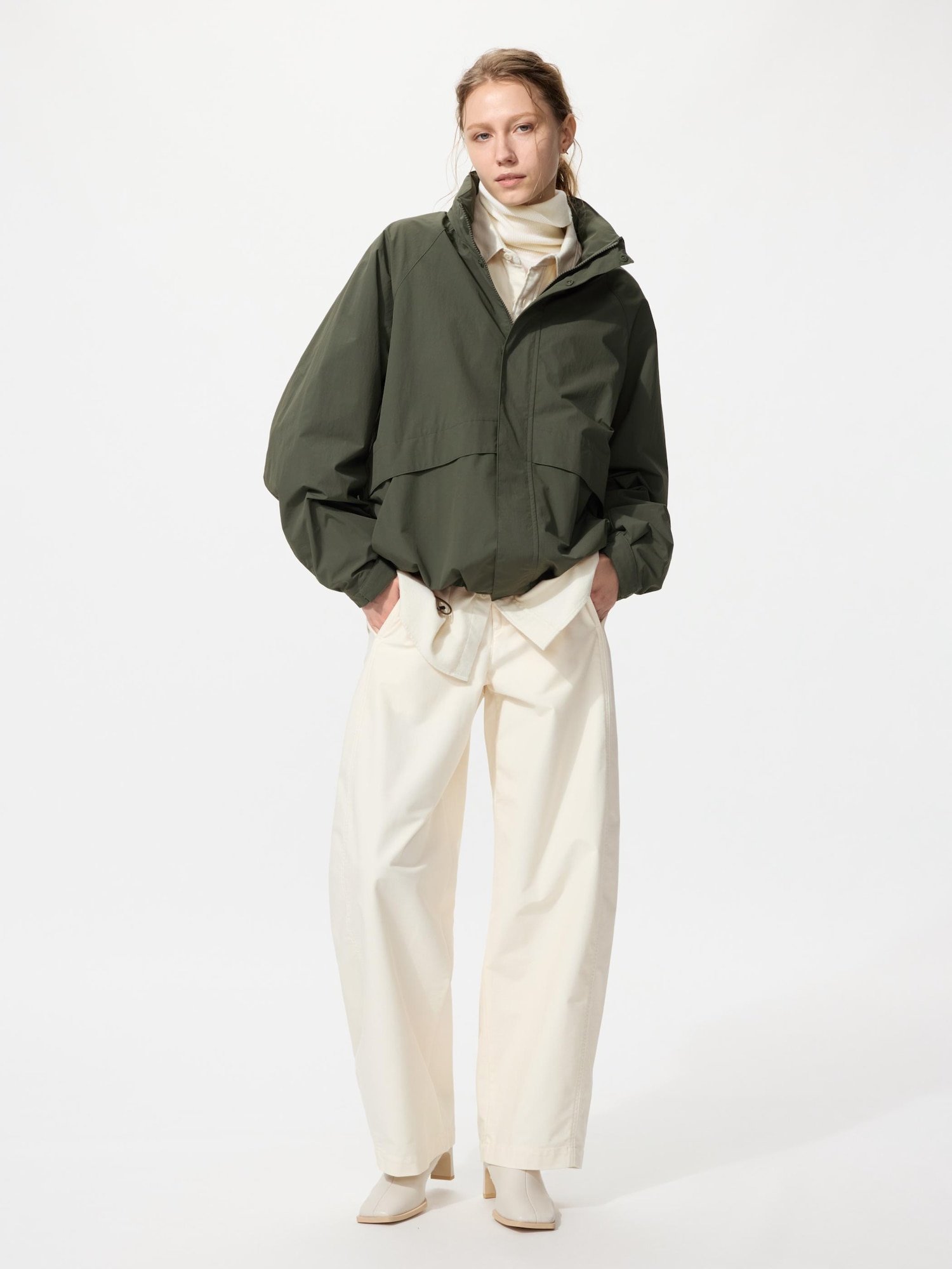 MEN ウインドプルーフスタンドブルゾン | UNIQLO UNIFORM