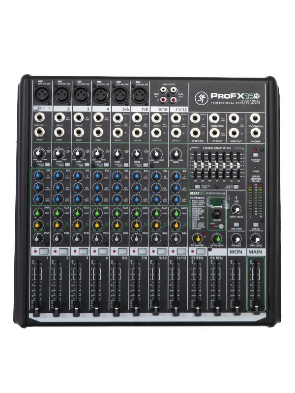 Mackie】マッキー『アナログミキサー』PROFX12v2 1週間保証【中古