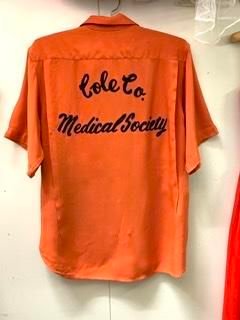 40s 50s チェーン刺繍 ボーリングシャツ NATNAST ヴィンテージ 1950