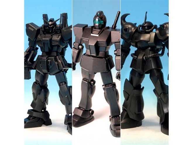バンダイホビーセンター専用エコプラ ガンダムMk-II」など3点が
