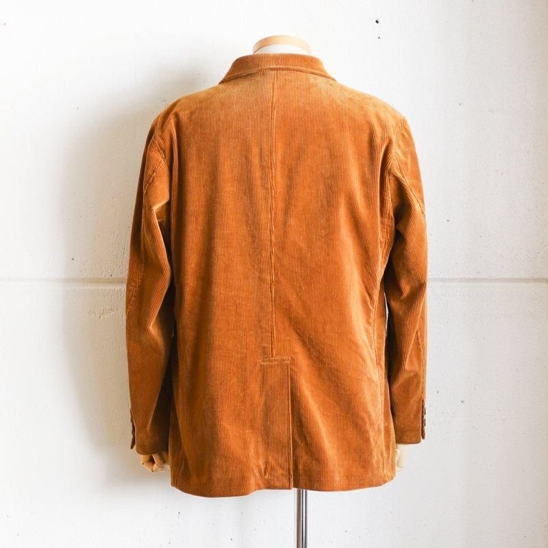 TAKE＆SONS 【 テイク＆サンズ 】Corduroy Sack Jacket Gold Brown