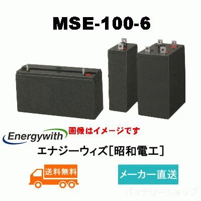 MSE-100-6【エナジーウィズ】（昭和電工・日立化成・新神戸）《送料