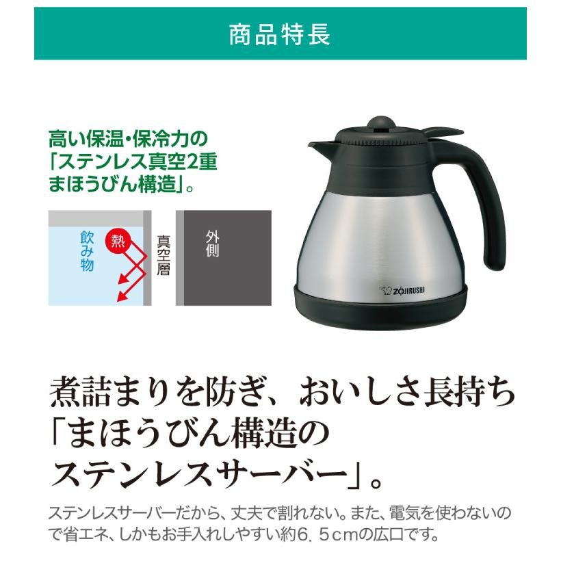 象印（ZOJIRUSHI） 全自動コーヒーメーカー 珈琲通 EC-RT40 ミル一体型