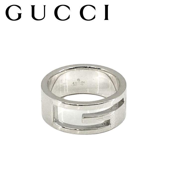 GUCCI（グッチ） 【中古】GUCCI 指輪 リング【ほぼ新品】ブランデッドG