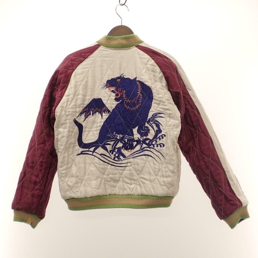 東洋エンタープライズ TT12064 SOUVENIR JACKET 別珍 ICELAND x サテン