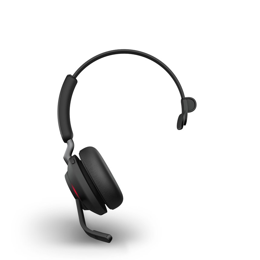 Jabra Evolve2 65 MS Mono USB-A Stand Black - Jabra x JADE