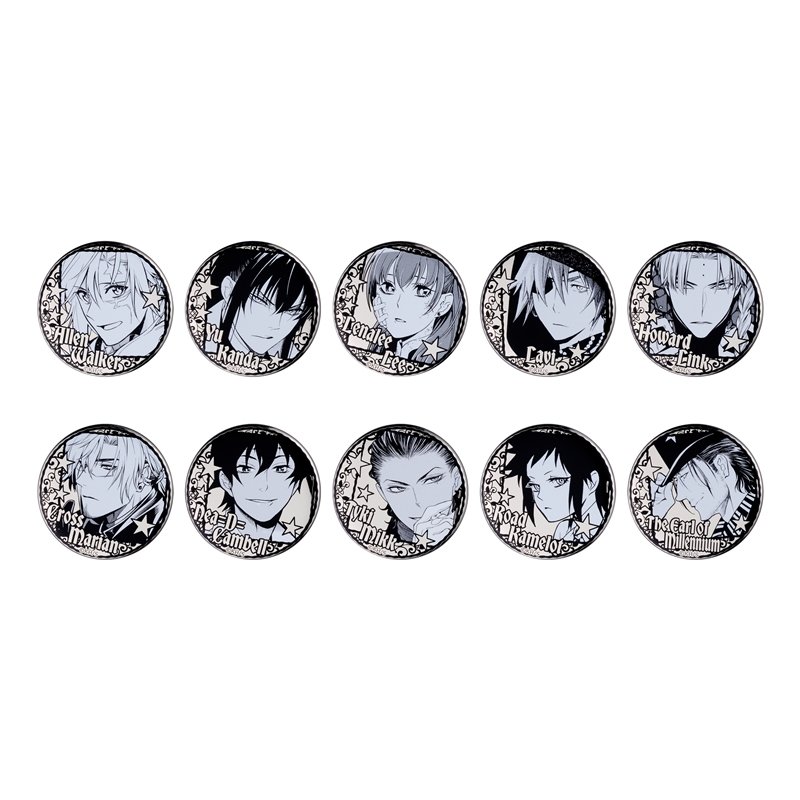 D．Gray－man』白銀バッジコレクション 第1弾 （全10種