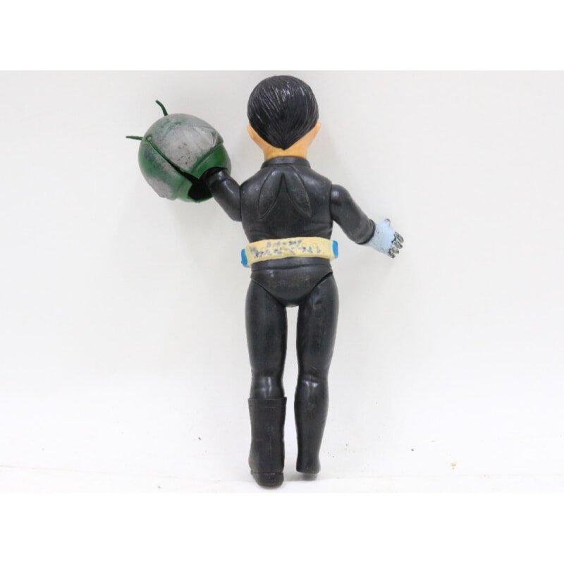 買取実績 |旧バンダイ [仮面ライダー] ソフビ人形 約27cm マスク着脱