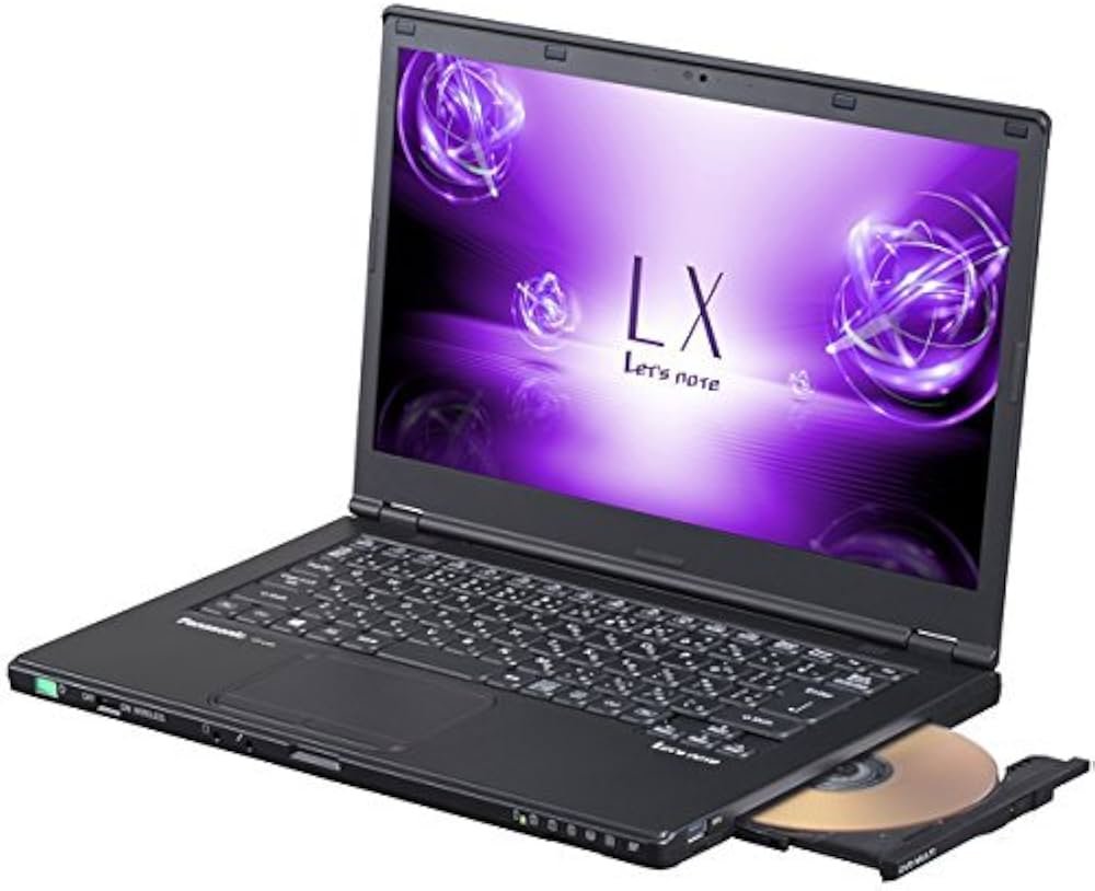 Amazon.co.jp: Panasonic 14.0 Laptop, Let's Note, LX, Black, CF