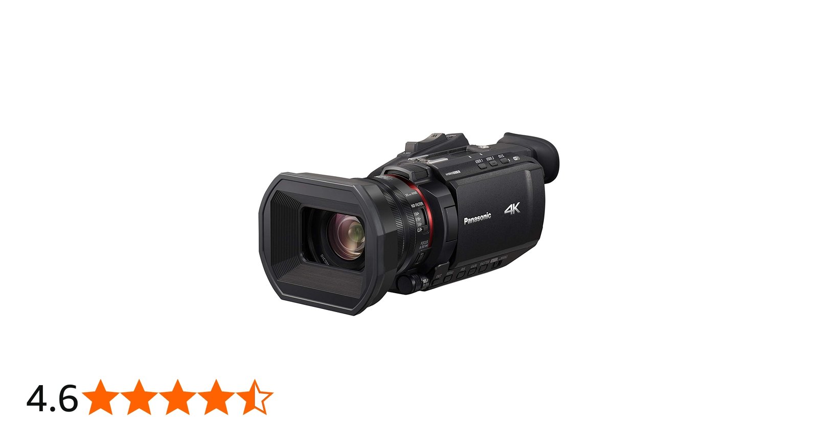 Amazon | Panasonic X1500 4K プロフェッショナルビデオカメラ 24倍