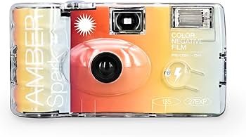 Amazon | RETO Amber Spark 35mm 使い捨てフィルムカメラ 27EXP