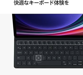 Amazon.co.jp: Galaxy Tab S9/S9FE Book Cover Keyboard Slim