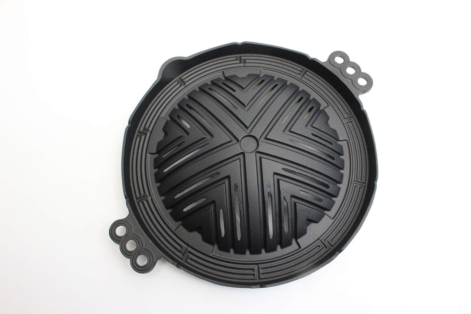 Amazon｜池永鉄工 鉄と暮らす ジンギスカン鍋 穴アキ 26cm ギフト