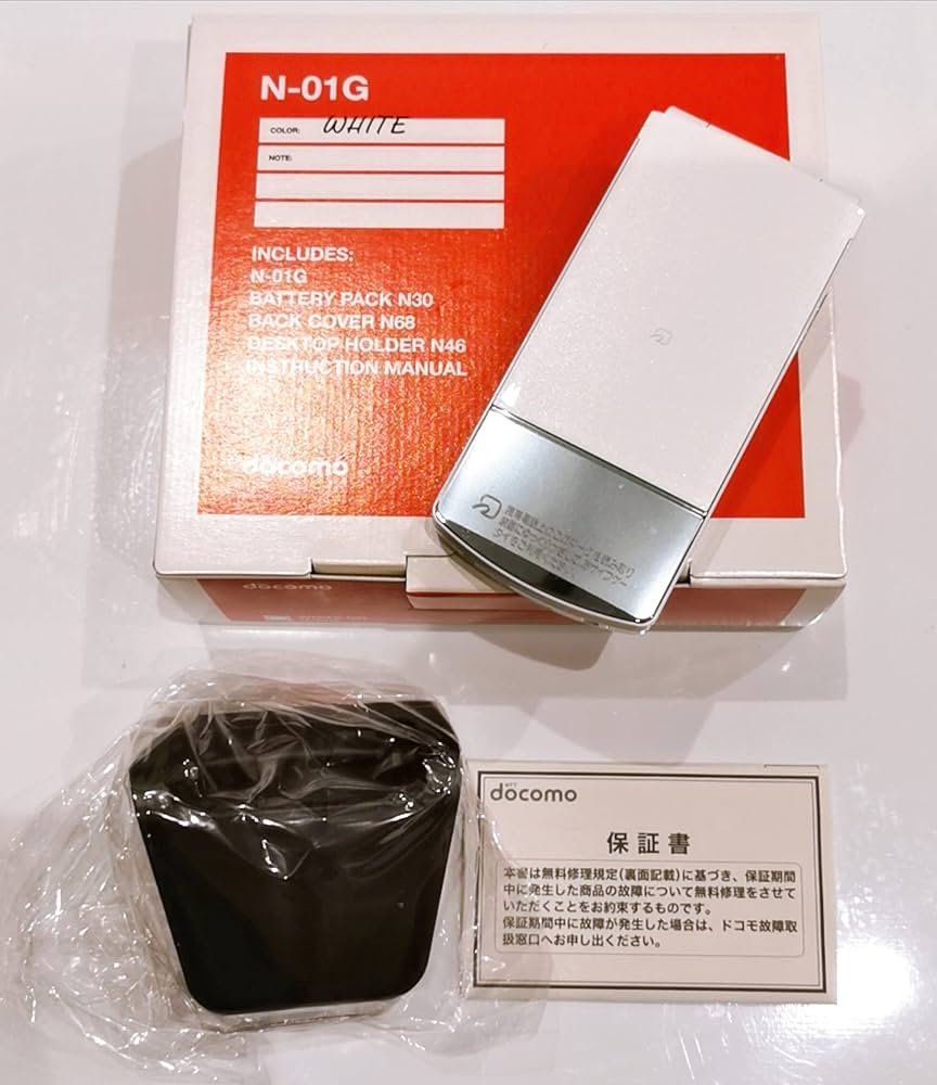 Amazon | NEC docomo N-01G [WHITE] | docomo | スマートフォン本体