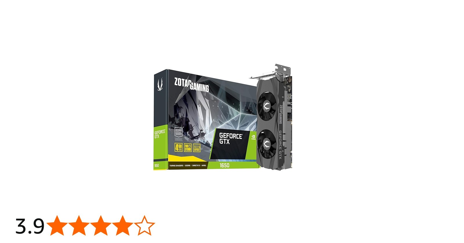 Amazon | ZOTAC GeForce GTX 1650 LP GDDR6 グラフィックスボード ZT