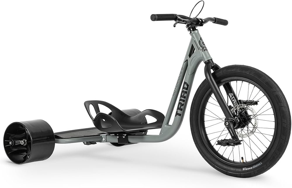 Amazon.co.jp: Triad DT Notorious 5 Drift Trike 大人用:20インチ前輪
