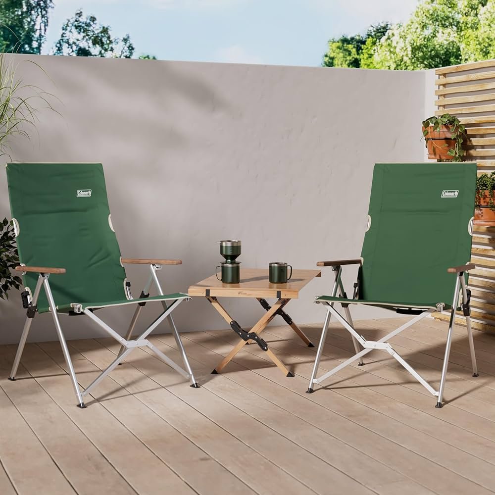 Amazon.co.jp: Coleman Chair 2000026745, Lay Chair, Green, Approx