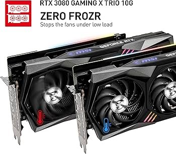 Amazon | 【整備済み品】 MSI GeForce RTX 3080 GAMING X TRIO 10G