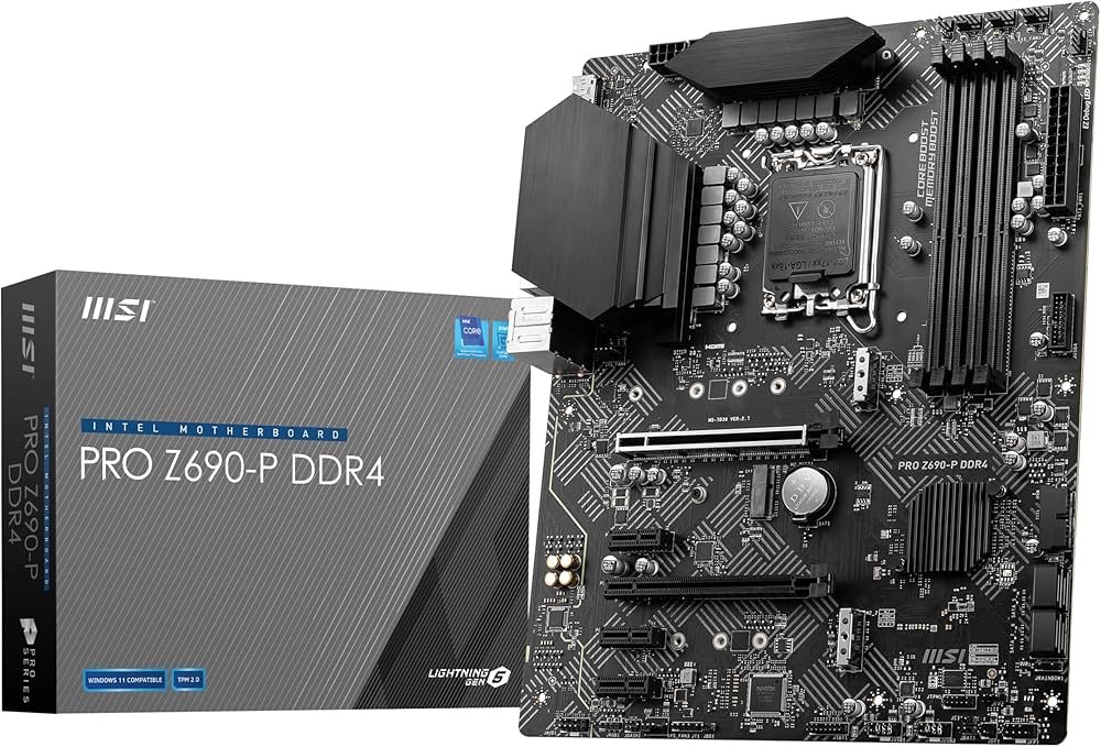 Amazon | MSI PRO Z690-P DDR4 マザーボード ATX [Intel Z690チップ
