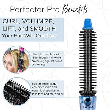 Amazon.com : CALISTA Perfecter Pro Heated Round Brush | Lift