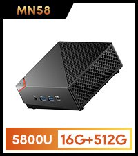 Amazon.co.jp: SkyBarium ミニPC Ryzen 7 5825U [2つLANポート] 16GB