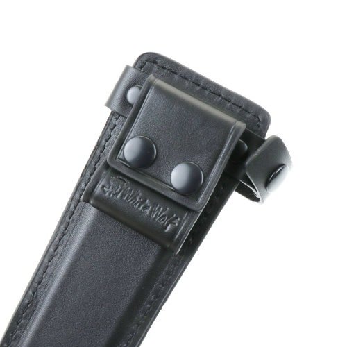 本革製 鍔付警棒用ホルスター H01 | 護身用品,特殊警棒