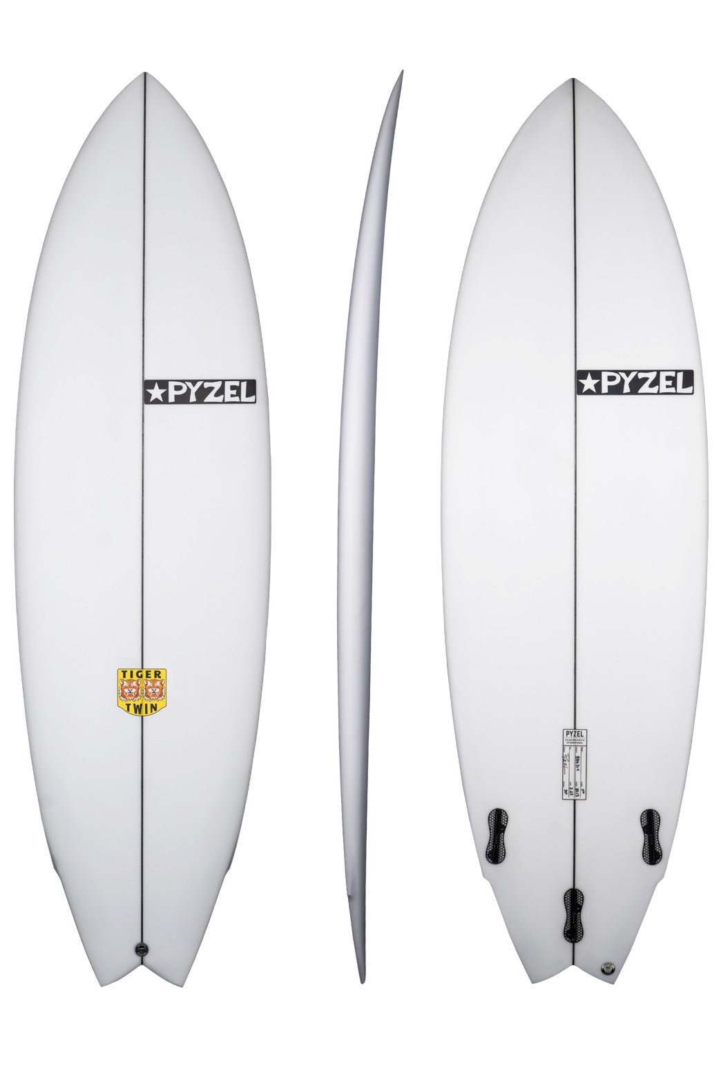 Short | Tiger twin – Pyzel surfboards japan