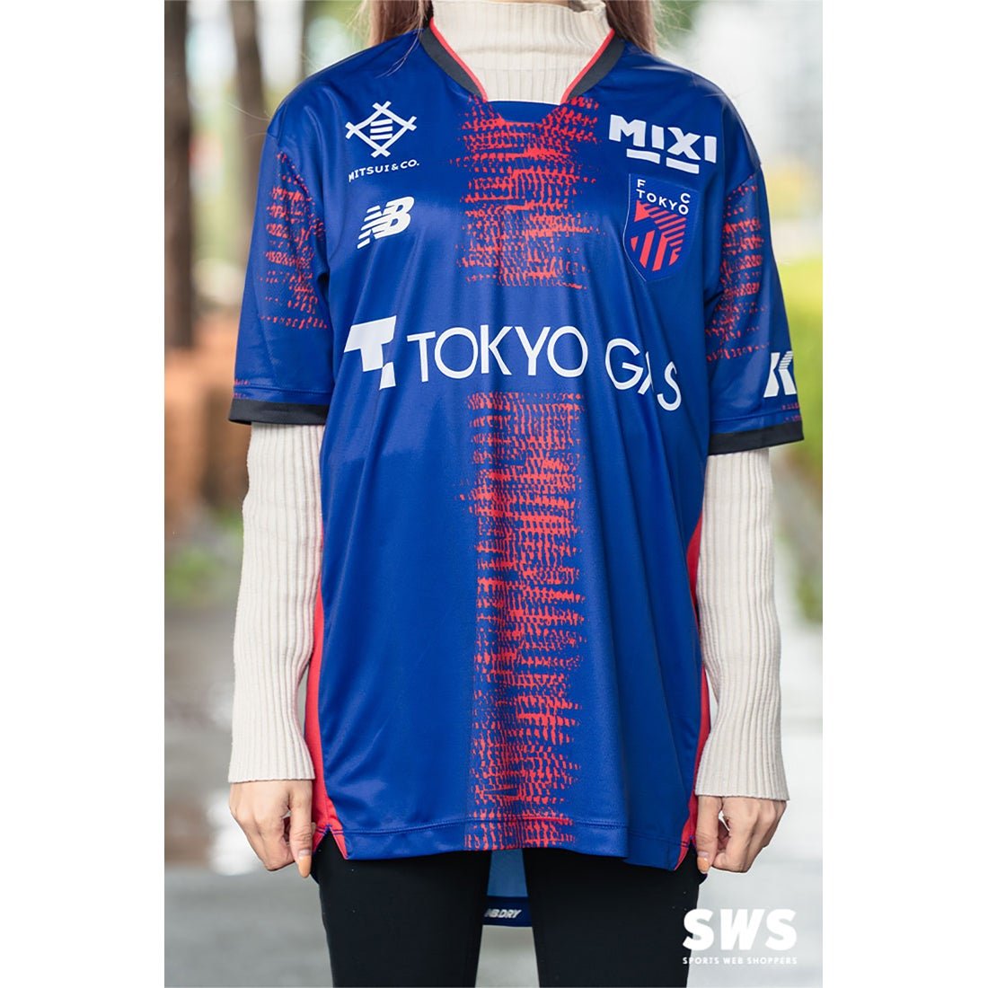 New Balance FC東京 2025 ユニフォーム ホーム 半袖 レプリカ AMT55235