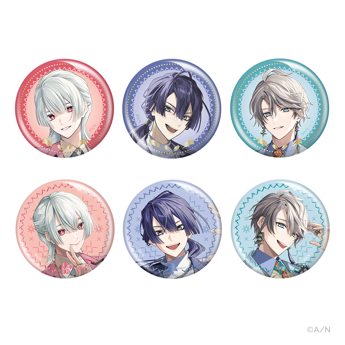 VΔLZ 5th Anniversary】ランダム箔押し缶バッジ｜にじさんじ