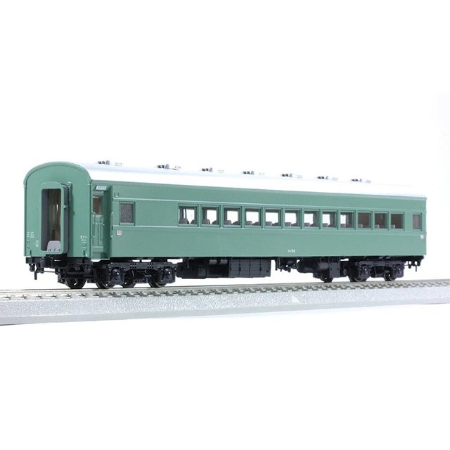 1/80 16.5mmゲージ スロ54形 特急『つばめ』（青大将）増結用単品＜天