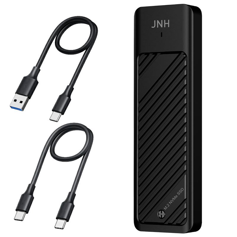 JNH JNH M.2 SSD 外付けケース NVMe/SATA両対応 USB 3.2 Gen2 M.2 SSD