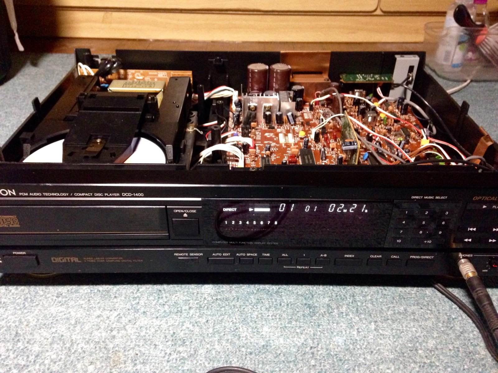 DENON DCD-1400 | 古いオーディオたち と 写真