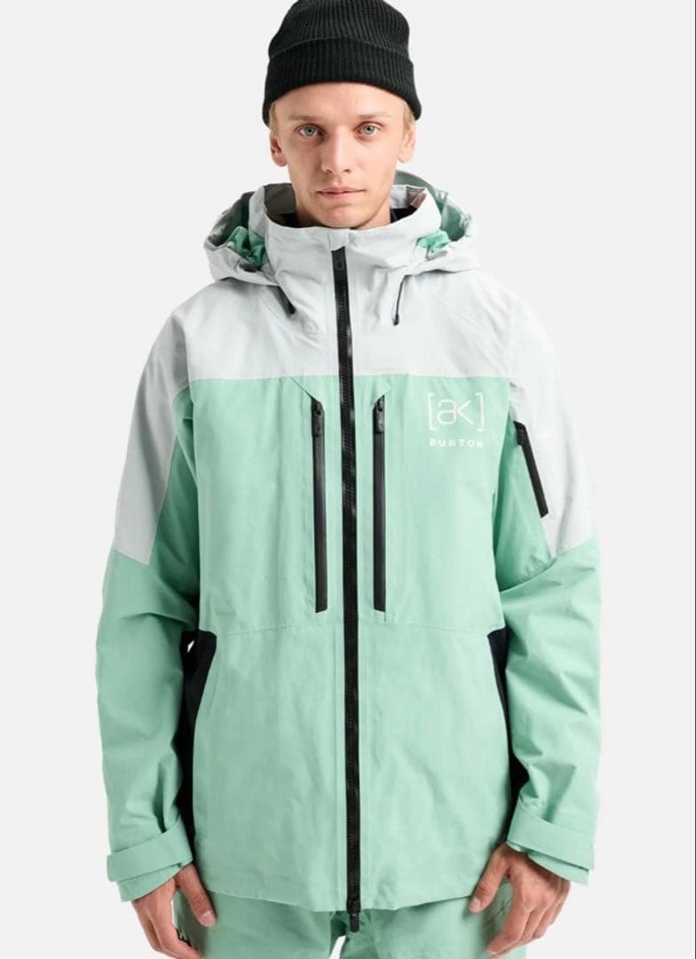 【新品】Burton スノーボードジャケット ミントグリーン BURTON（バートン） スノーボードウェア キッズ ジャケット 25-26